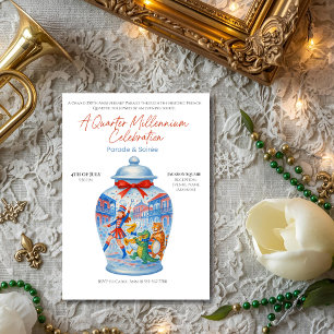 Invitation 250 ans Ginger Jar Parade & Soirée