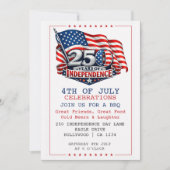 Invitation 250 Years of Independence 4th of July Party (Devant)