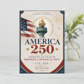 Invitation 250e anniversaire des États-Unis (Debout devant)