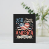 Invitation 250e anniversaire États-Unis 250 ans (Debout devant)