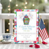 Invitation 250e anniversaire Garden Party Ginger Jar 1776