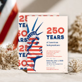 Invitation 250th Independence Statue of Liberty Party