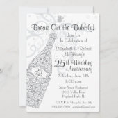 Invitation 25 ans Fête du Champagne (Devant)