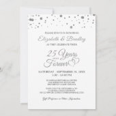 Invitation 25e Anniversaire 25 ANS DANS L'ÉTERNITÉ Photo (Dos)