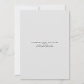 Invitation 25e anniversaire 25 ANS DE FABRICATION Confettis (Dos)