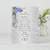 Invitation 25e anniversaire d'argent (Debout devant)