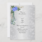 Invitation 25e anniversaire d'argent (Dos)