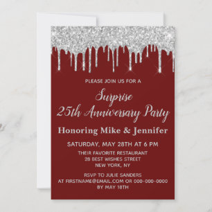 Invitation 25e anniversaire de la Surprise de Bourgogne et d'