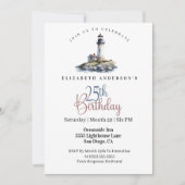 Invitation 25e anniversaire de Lighthouse (Devant)