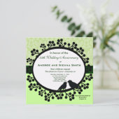 Invitation 25e anniversaire de mariage (Debout devant)