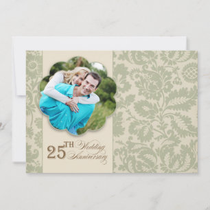 Invitation 25e anniversaire de mariage