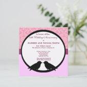 Invitation 25e anniversaire de mariage (Debout devant)