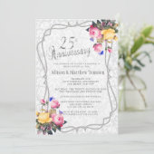 Invitation 25e Anniversaire de Mariage à Silver Spring | DIY  (Debout devant)
