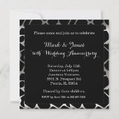 Invitation 25e anniversaire de mariage | motif girafe (Dos)
