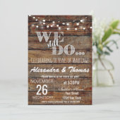 Invitation 25e anniversaire de mariage, Nous célébrons toujou (Debout devant)