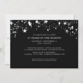 Invitation 25e anniversaire de mariage Photos de stars alors (Dos)