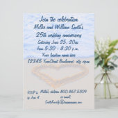 Invitation 25e anniversaire du Mariage (Debout devant)