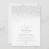 Invitation 25e anniversaire du Mariage d'argent (Devant)