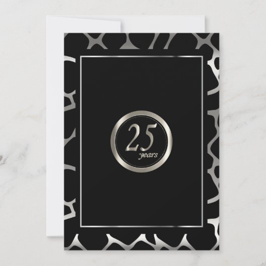 Invitation 25e conception pour le jubilé d'argent - Conceptio (Devant)