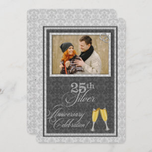 Invitation 25e Silver Wedding Anniversary