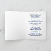 Invitation 25ème Centre serveur de croix d'invitation (Intérieur)