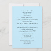 Invitation 25th Ordination Anniversary of Priest Kaart (Achterkant)