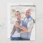 Invitation 25th Wedding Anniversary Greenery Floral Photo (Dos)