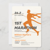 Invitation 26,2 miles 1ST Marathon-Post Marathon Party (Devant)