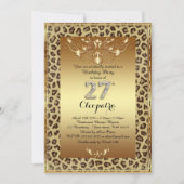Invitation 27ème, fête d'anniversaire 27ème, or royal de (Devant)