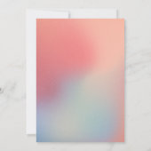 Invitation 28e anniversaire (Dos)