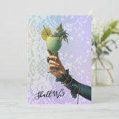 Invitation *~* 2 A101 Cocktail  PHOTO  Orné  EVEILLES DE FILL (Debout devant)