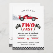 Invitation 2 Anniversaire (Devant / Derrière)