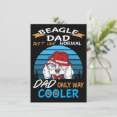 Invitation 2 Dad Beagle Dad Cooler (Debout devant)