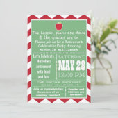 Invitation 2 de partie de retraite de professeur (Debout devant)