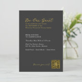 Invitation 2 | Dîner d'adieu FFG sombre (Debout devant)