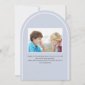 Invitation 2 diplômés Double Arche de remise des diplômes (Dos)