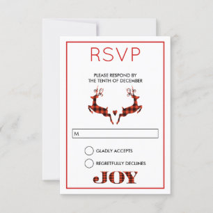 Invitation 2 Noëls saut RSVP
