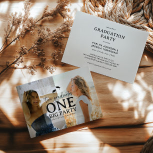 Invitation 2 Photo Fête de Double Diplôme