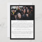 Invitation 2 Photo Gold High School 2024 Graduation Party (Dos)