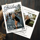 Invitation 2 Photo Moderne Couverture de Magazine de Remise d