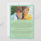 Invitation 2 Photo TOUTE COULEUR KINDERGARTEN Graduation Part (Dos)