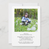 Invitation 2 Photo Virtual Zoom Bar Mitzvah Modern Livestream (Dos)