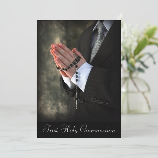 Invitation 2, Première communion sainte (Debout devant)