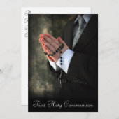 Invitation 2, Première communion sainte (Devant / Derrière)