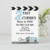 Invitation 2 Rapide 2 Curieux, Voiture de course 2e anniversa (Debout devant)