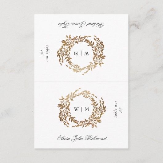 Invitation 2 x Couper en demi-do-it-yourself Crest Plaque (Devant)