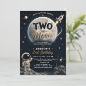 Invitation 2e anniversaire d'astronaute de l'espace (Debout devant)