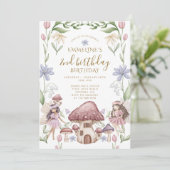 Invitation 2e anniversaire de la Fille des Fées de Forêt Ench (Debout devant)