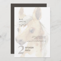 2e anniversaire de l'aquarelle Pony Party