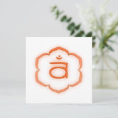 Invitation 2e Chakra - Svadhisthana (Debout devant)